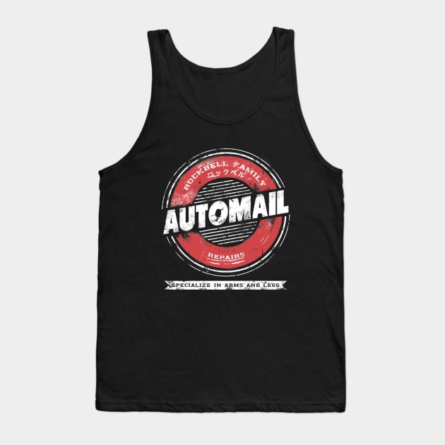 Rockbell Automail Tank Top by FanFreak